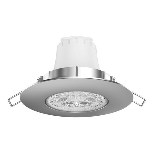 Lampara A Techo Led Dirigible Naos2 Empotrar 3000k Tecnolite Color Plateado