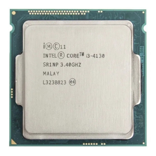 Procesador gamer Intel Core i3-4130 CM8064601483615 de 2 núcleos y  3.4GHz de frecuencia con gráfica integrada