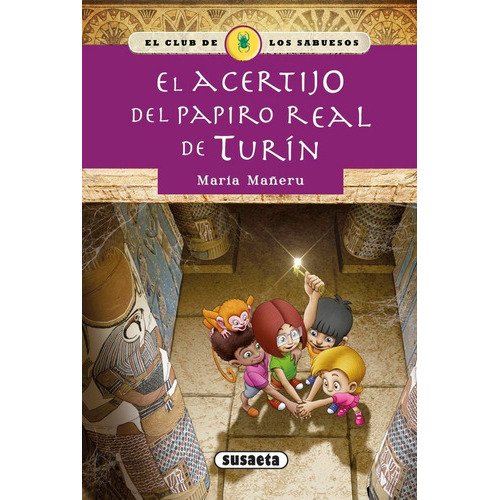 El Acertijo Del Papiro Real De Turãân, De Maneru, Maria. Editorial Susaeta, Tapa Blanda En Español