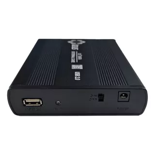 Case Para Hd Externo 3,5 Sata Usb 2.0 Com Fonte Alumuinio F3