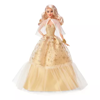 Barbie Signature Muñeca De Colección Holiday Doll Rubia