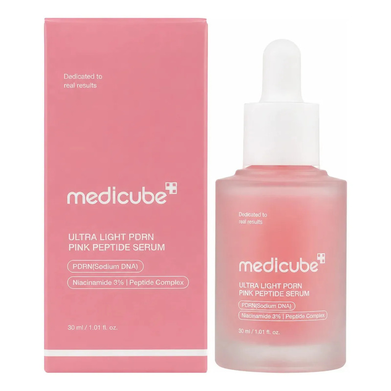 Medicube Ultra Light Pdrn Pink Peptide Sérum 30ml