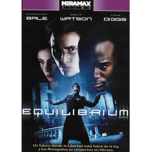 Equilibrium Christian Bale Pelicula Dvd