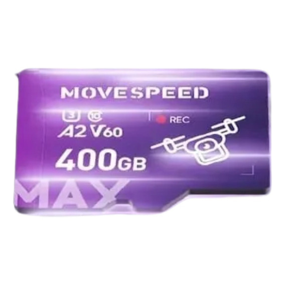Micro Sd (tf) 400gb Movespeed Max V60 Para Gopro 4k Y Drones
