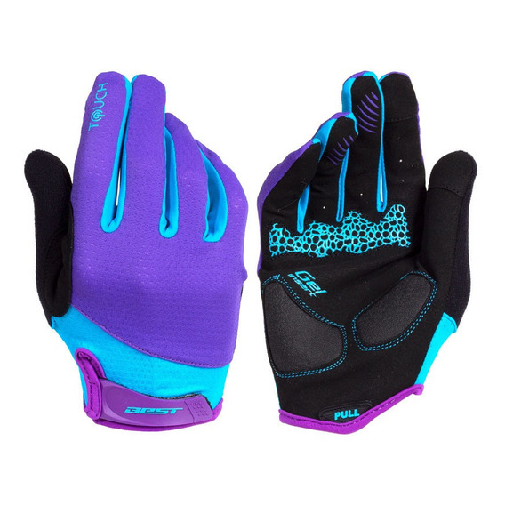 Guantes Largos Dama Best Sb-05-5177 Morado Talla M