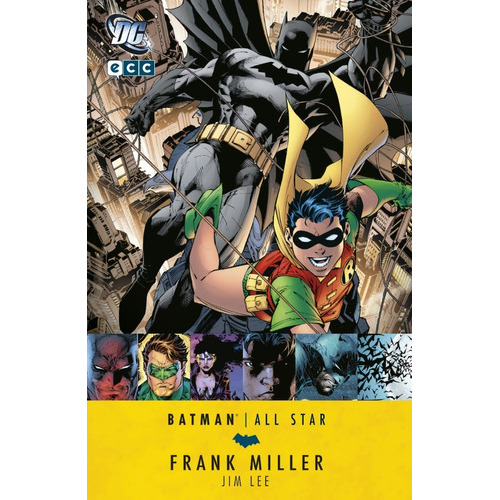 Batman: All-star: Batman: All-star, De Guión: Frank Miller || Dibujo: Jim Lee. Editorial Ecc, Tapa Dura En Español, 2018