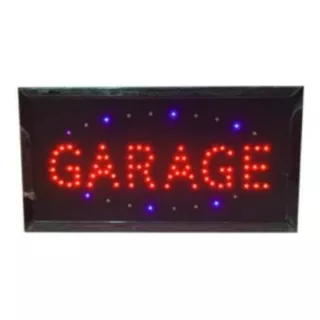 Cartel Led Luminoso Garage A 220v