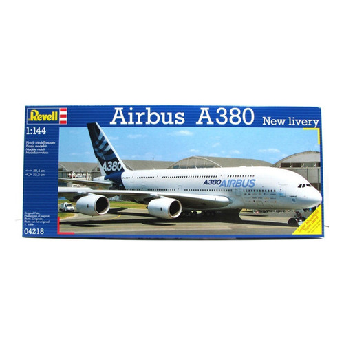 Kit de avión Revell Airbus A380 New Livery First 1/144, 04218