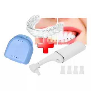 Placa Blanqueador Dental Protector Bucal Dientes + Estuche