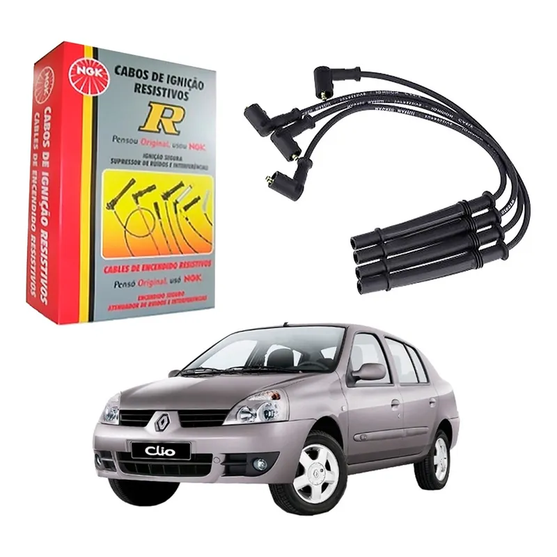 Cabo De Vela Ngk Clio Sedan 1.0 16v 2005 A 2009