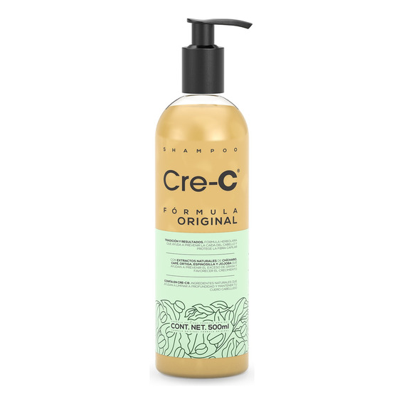 Shampoo Anticaída cre-c formula Original 500 Ml