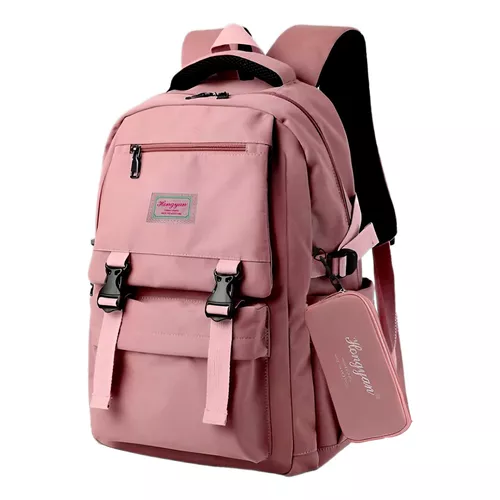 Kit Mochila Escolar Infantil Hinata Anime Naruto Rosa Costa Desenho Do  Tecido Hinata (naruto)