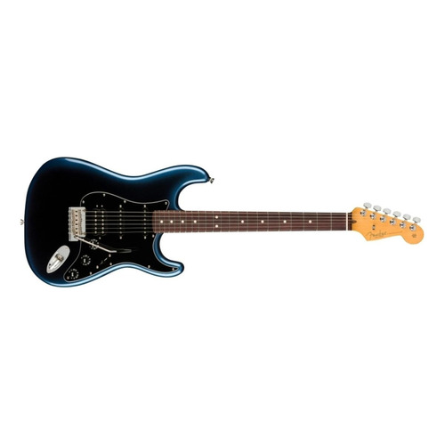 Guitarra eléctrica Fender American Professional II Stratocaster HSS de aliso dark night brillante con diapasón de palo de rosa