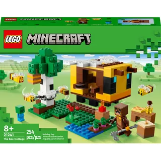 Kit Minecraft 21241 Casa De Campo Da Abelha 254 Peças Lego