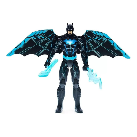 Batman Figura Con Cinturón Multiuso Articulada 30 Cm Dc