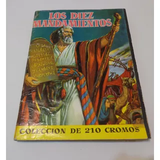 Los Diez Mandamientos,colección De 210 Cromos.vit
