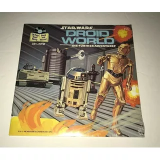 Star Wars Droid World Simple 7´ + Book Nuevo Cerrado