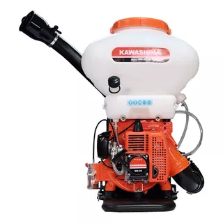 Fumigadora Aspersor Motorizado Solidos/liquidos 26lts 2.5 Hp 42cc Md-26 Kawashima Color Naranja