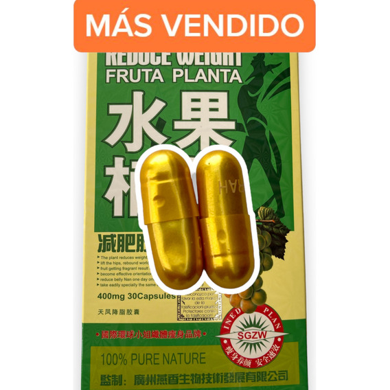 Fruta Planta X30 Capsula Dorada