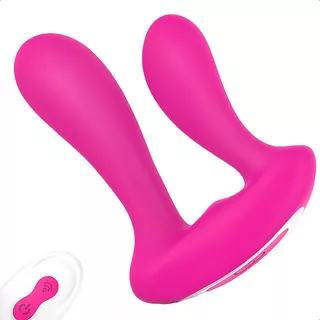 Vibrador Masturbador Feminino Dupla Penetração Vaginal Anal 