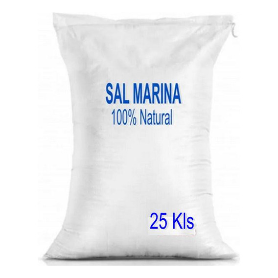 Sal Marina Fina X 25 Kilos - g a $3