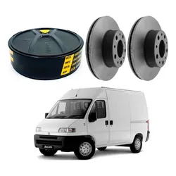  Disco Freio Dianteiro Ducato Aro 15 2.8 2000 A 2009