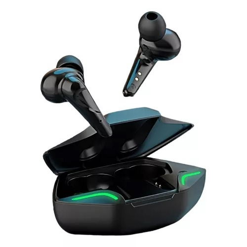 Auriculares inalámbricos Bluetooth Gamer X15 - Pantalla LED negra