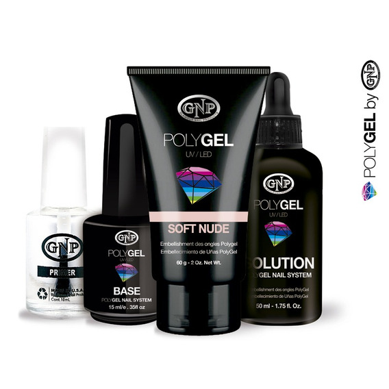 Kit Completo Polygel Gnp Soft Nude