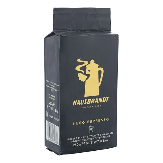 Hausbrandt Café Molido Espresso Nero 250 Grs Hausbrandt