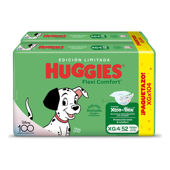 Huggies Flexi Comfort Xg X 104