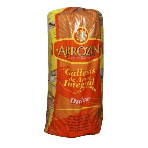 Galletas Redondas Dulces De Arroz Integral Sin Tacc