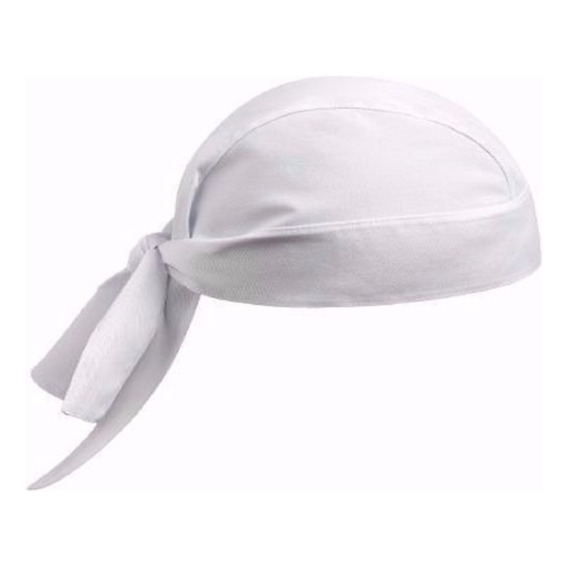 Cofia En Antifluido, Gorro Chef Tipo Pirata Cocina Restauran