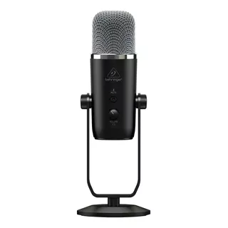 Microfono Behringer Bigfoot Usb Podcast Streaming Salida Aur Color Negro
