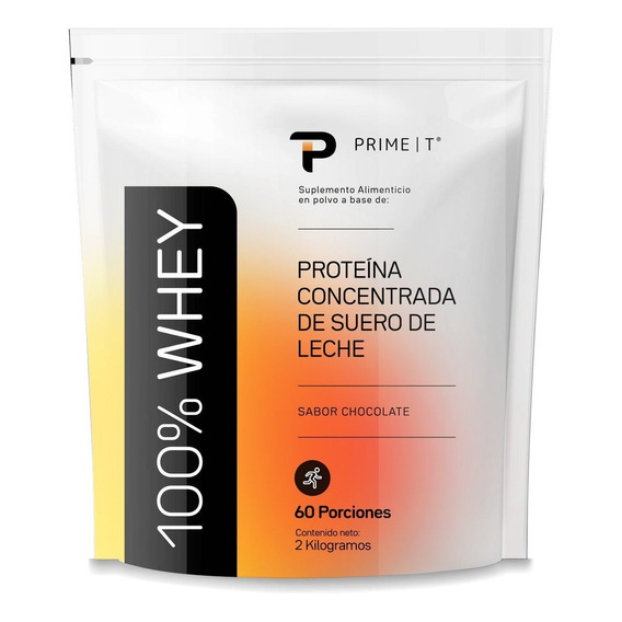 Proteína Whey 100 Primetech 2 Kg Chocolate 60 Porciones