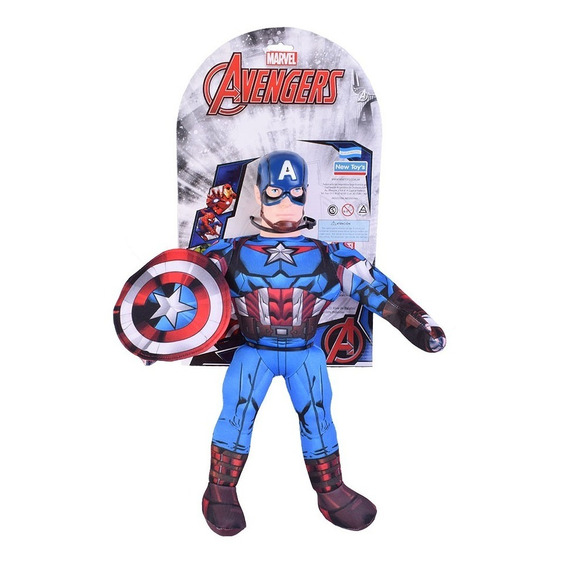 Muñeco Soft Capitan America The Avengers Disney New Toys