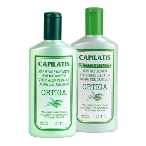 Pack Capilatis Ortiga Shampoo + Aco. 410 Ml Tratante