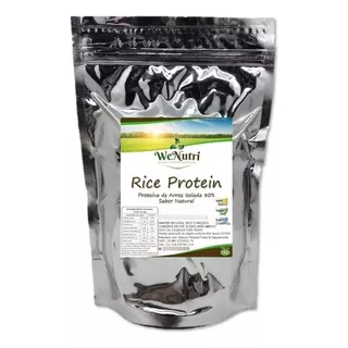 Proteína De Arroz Isolada 1kg Wenutri Vegan Protein Natural