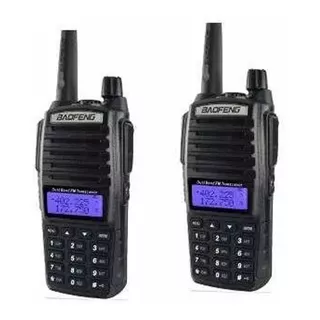 Kit X 2 Handies Baofeng Uv82 Vhf Uhf Vox 255 Canales Modelo