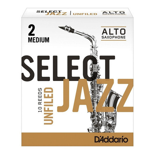 Cañas Saxo Alto Daddario Select Jazz Unfiled 2 Medium