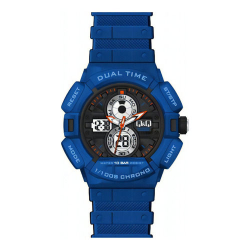 Reloj Para Hombre Q&q Gw81j805y Azul