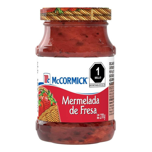 Mermelada Mccormick Fresa 270g