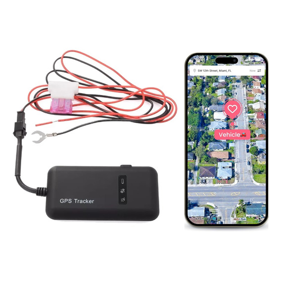 Gps Tracker De Auto Moto Localizador De Seguimiento Tracker