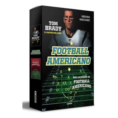 Estuche Foot Ball Americano (mas Lecciones/tom Brady), De Ibeas, Rubén. Editorial Corner En Español