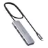 Ugreen Hub Usb C, Adaptador Tipo C A 4 Usb 3.0 Puertos De 5 Gbps, Compatible Con Macbook Pro, iMac, iPad Pro, Chromebook, Pixelbook, Dell Xps, Galaxy Y Más Dispositivos Tipo C, 60 Cm