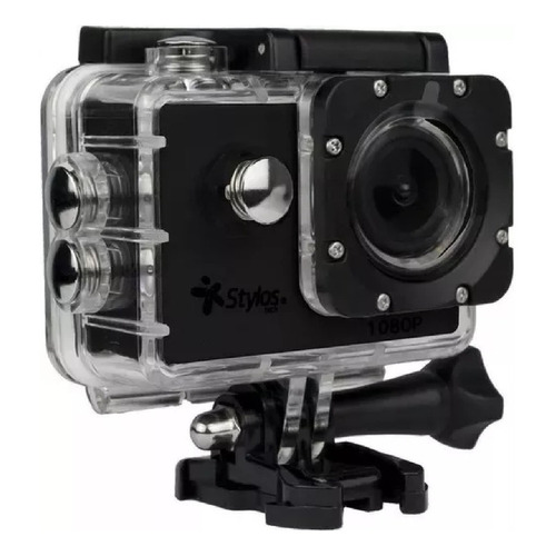 Videocámara Stylos Tech Cam2 Full HD STVACX3 negra