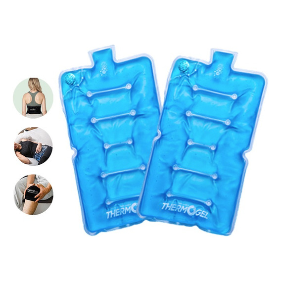 Paquete De 2 Compresas De Gel Térmicas Grandes Thermogel