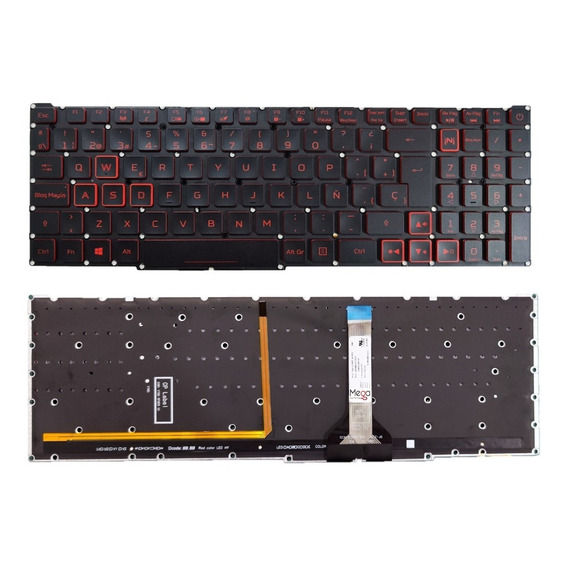 Teclado Para Acer Nitro 5 An515-56  An515-57 An515-45