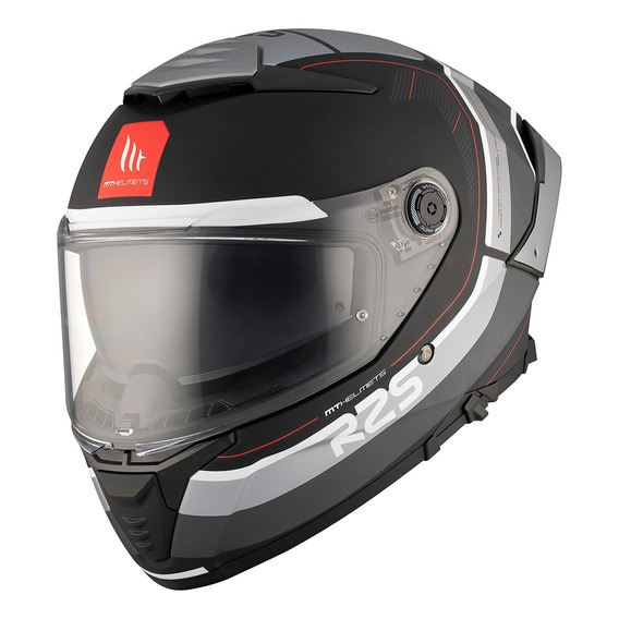 Casco Mt Helmets Thunder 4 Sv R25 Gris B2 Para Moto