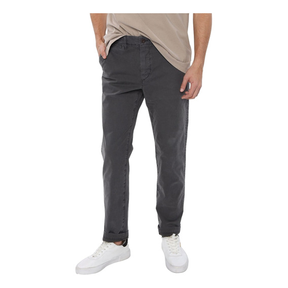 Pantalón Chino Flex Original Recto Black American Eagle