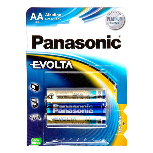 Pila Panasonic Evolta Alcalina Aa Con 24 Unidades 1.5v